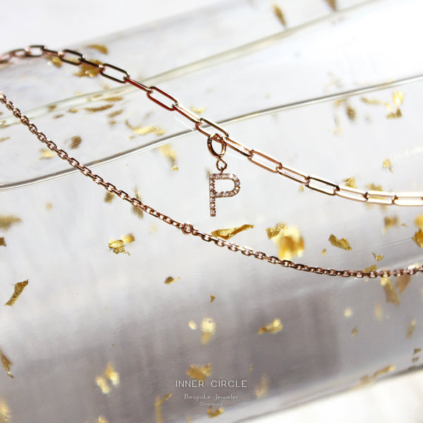 Detachable Diamond Charm Bracelet