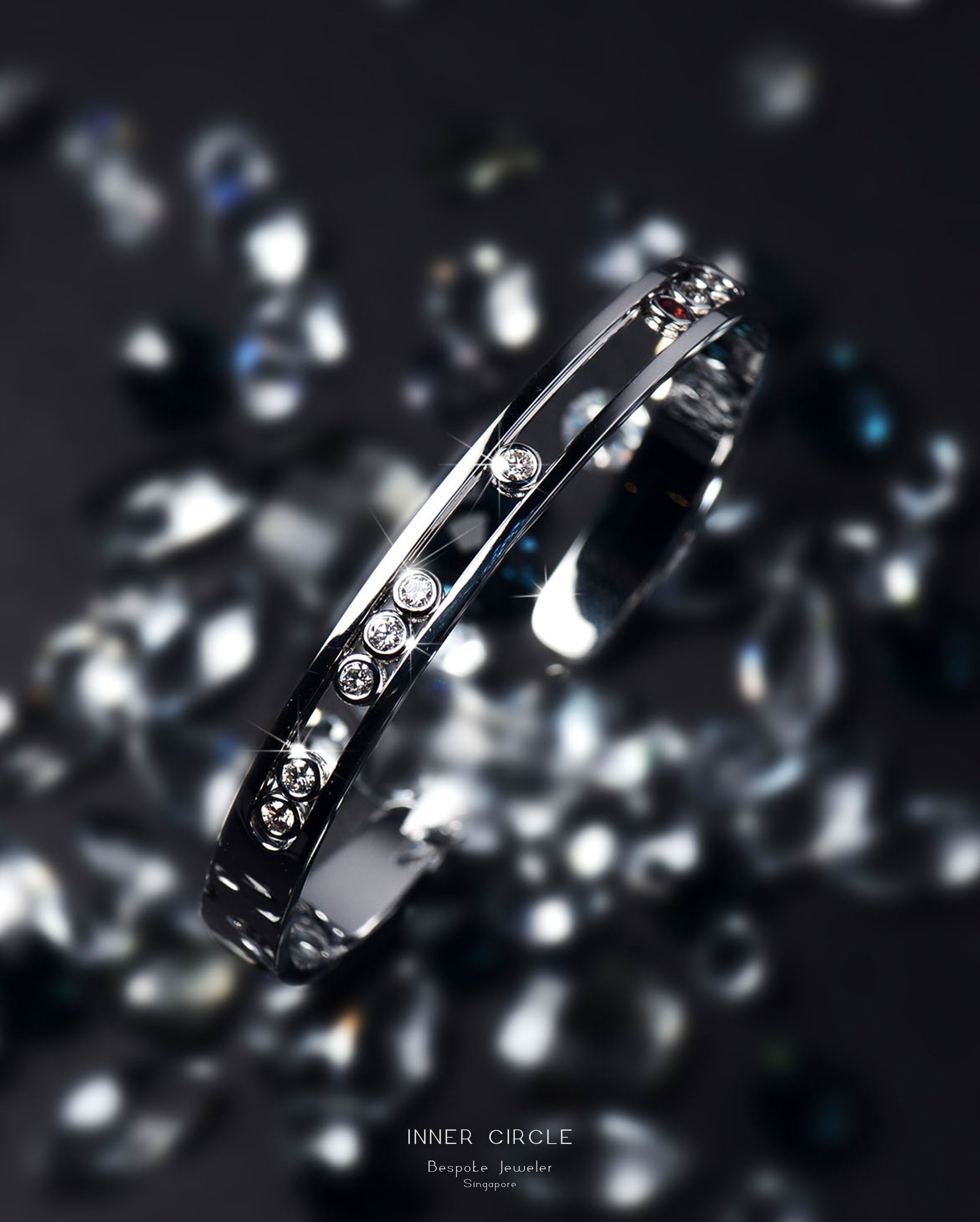 Lab Grown Diamond Bangle