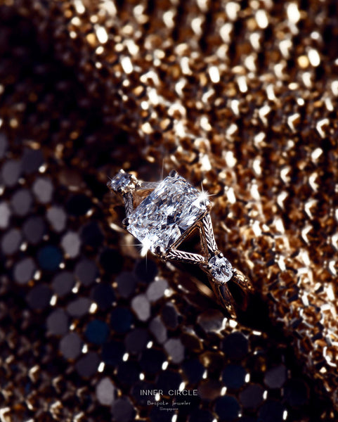 Olive Branch Engagement Ring