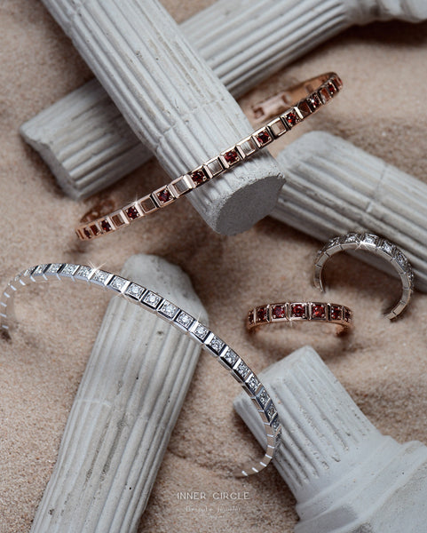 Paved Cuff In 18k Gold