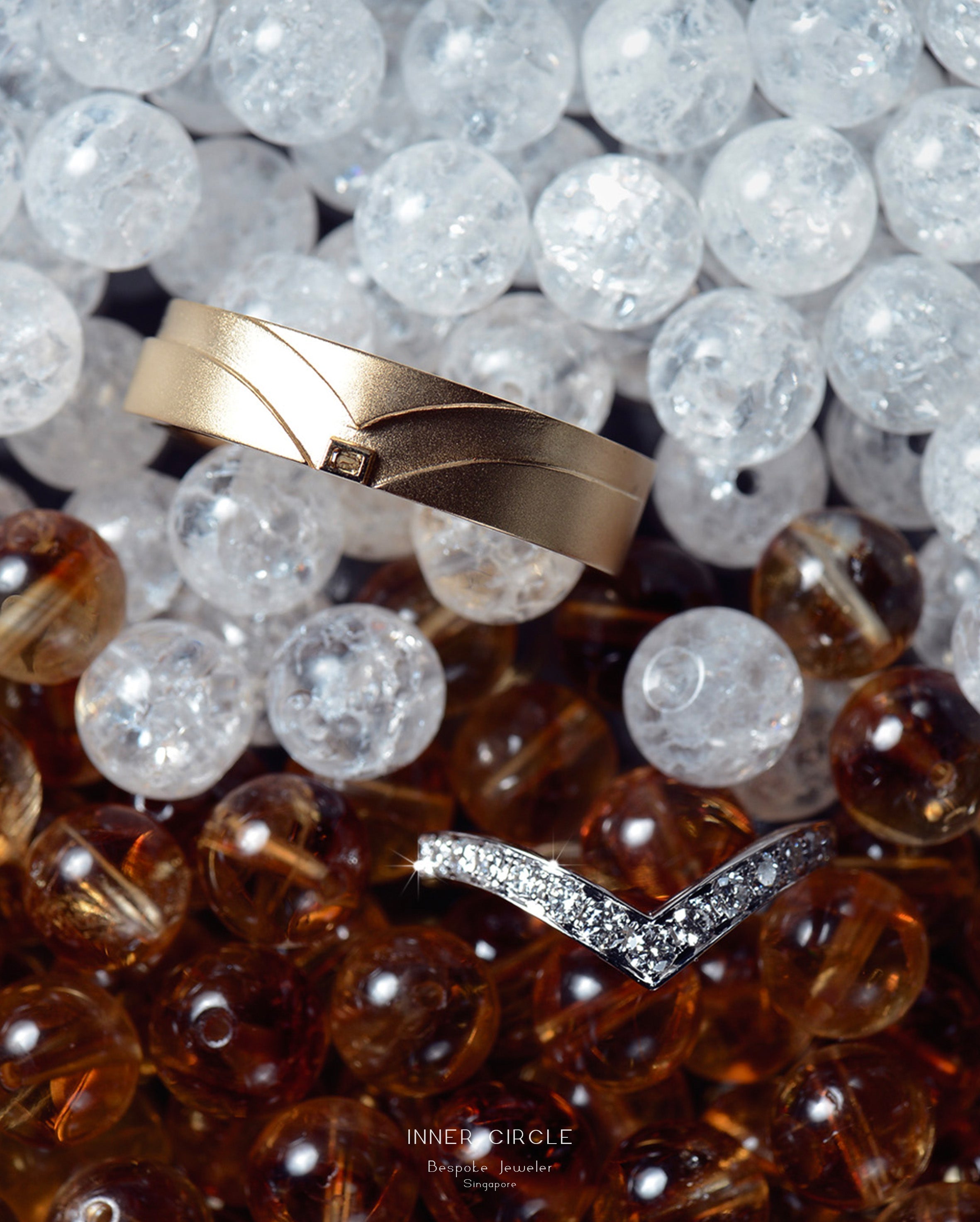 Matte Finishing Wedding Bands