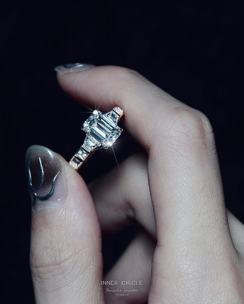 3 Stone Setting Ring