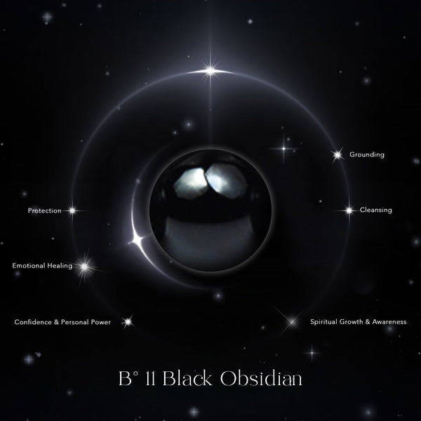B° 11 Black Obsidian