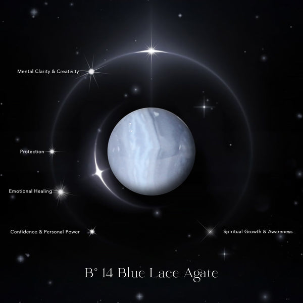 B° 14 Blue Lace Agate