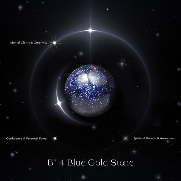 B° 4 Blue Gold Stone