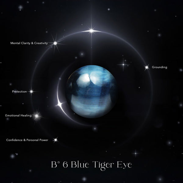 B° 6 Blue Tiger Eye
