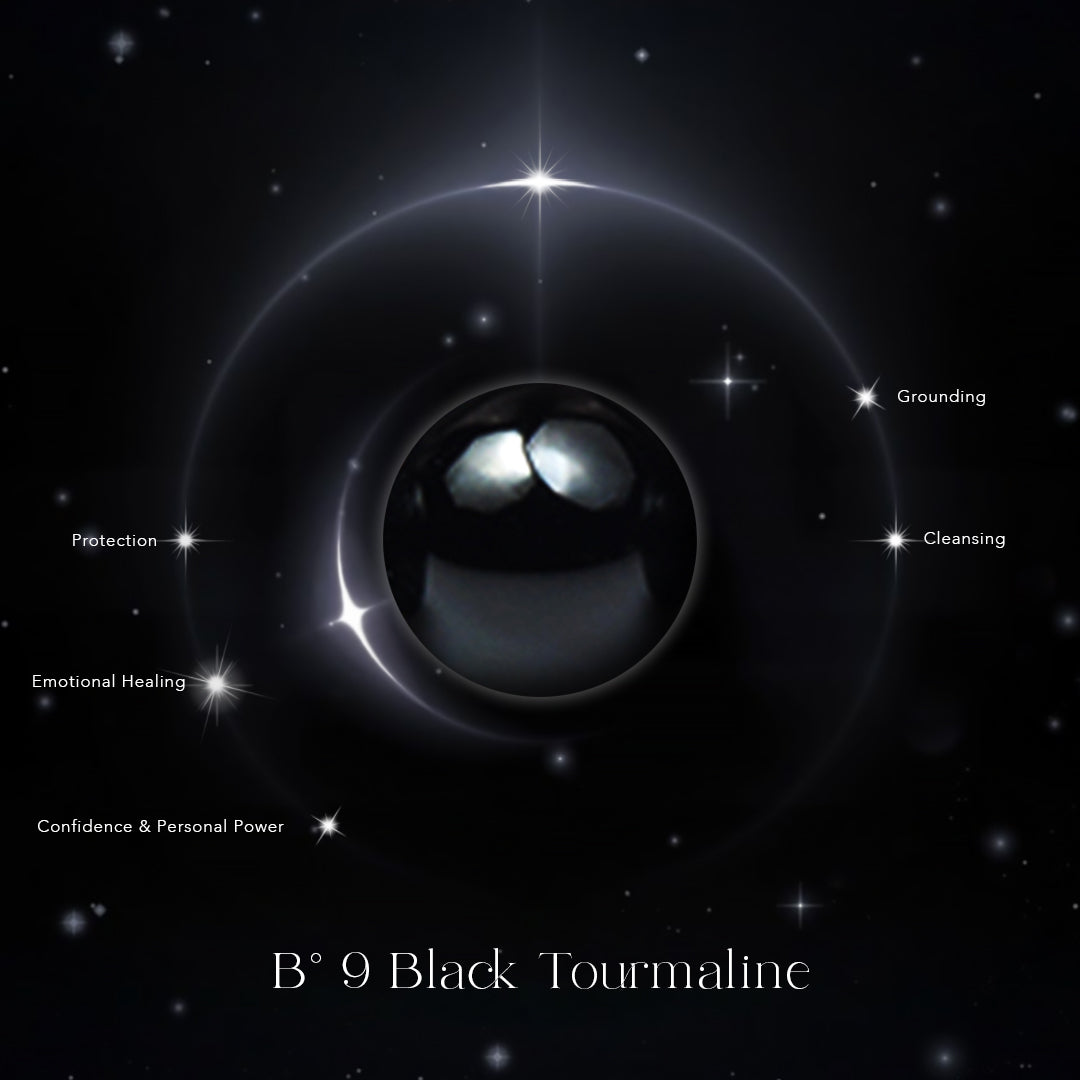 B° 9 Black Tourmaline