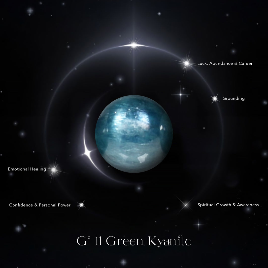 G° 11 Green Kyanite