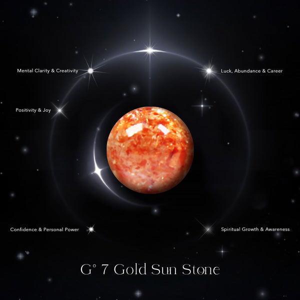 G° 7 Gold Sun Stone