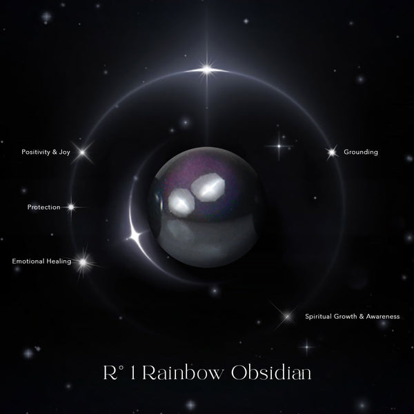 R° 1 Rainbow Obsidian