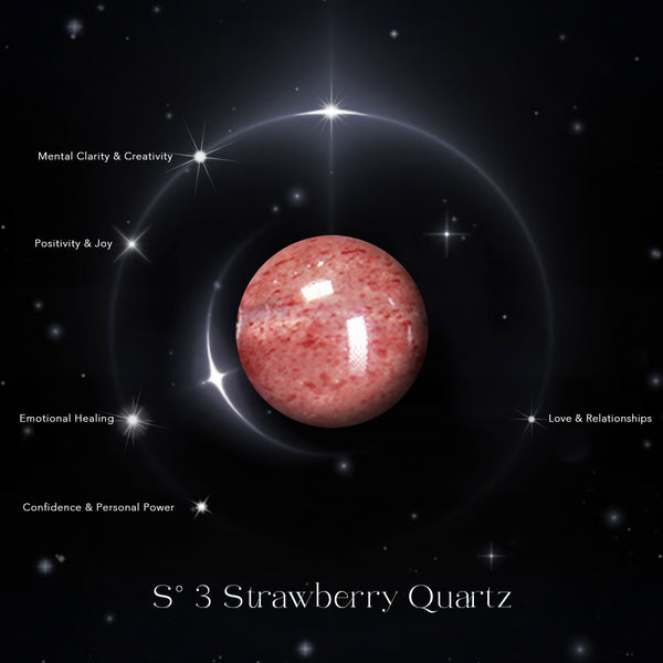 S° 3 Strawberry Quartz