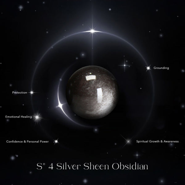 S° 4 Silver Sheen Obsidian
