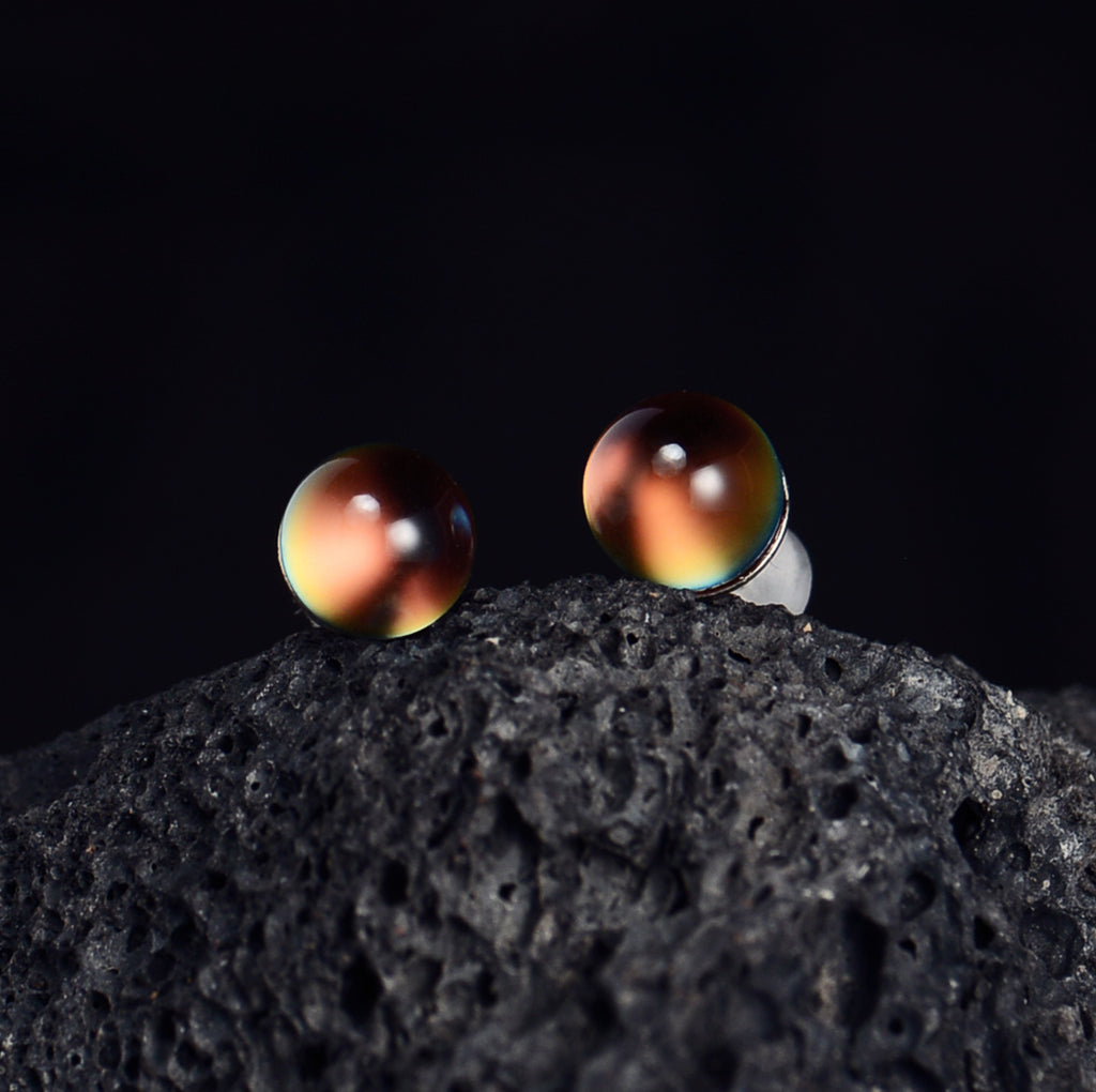 SJE001 Madagascar Moonstone Earstuds