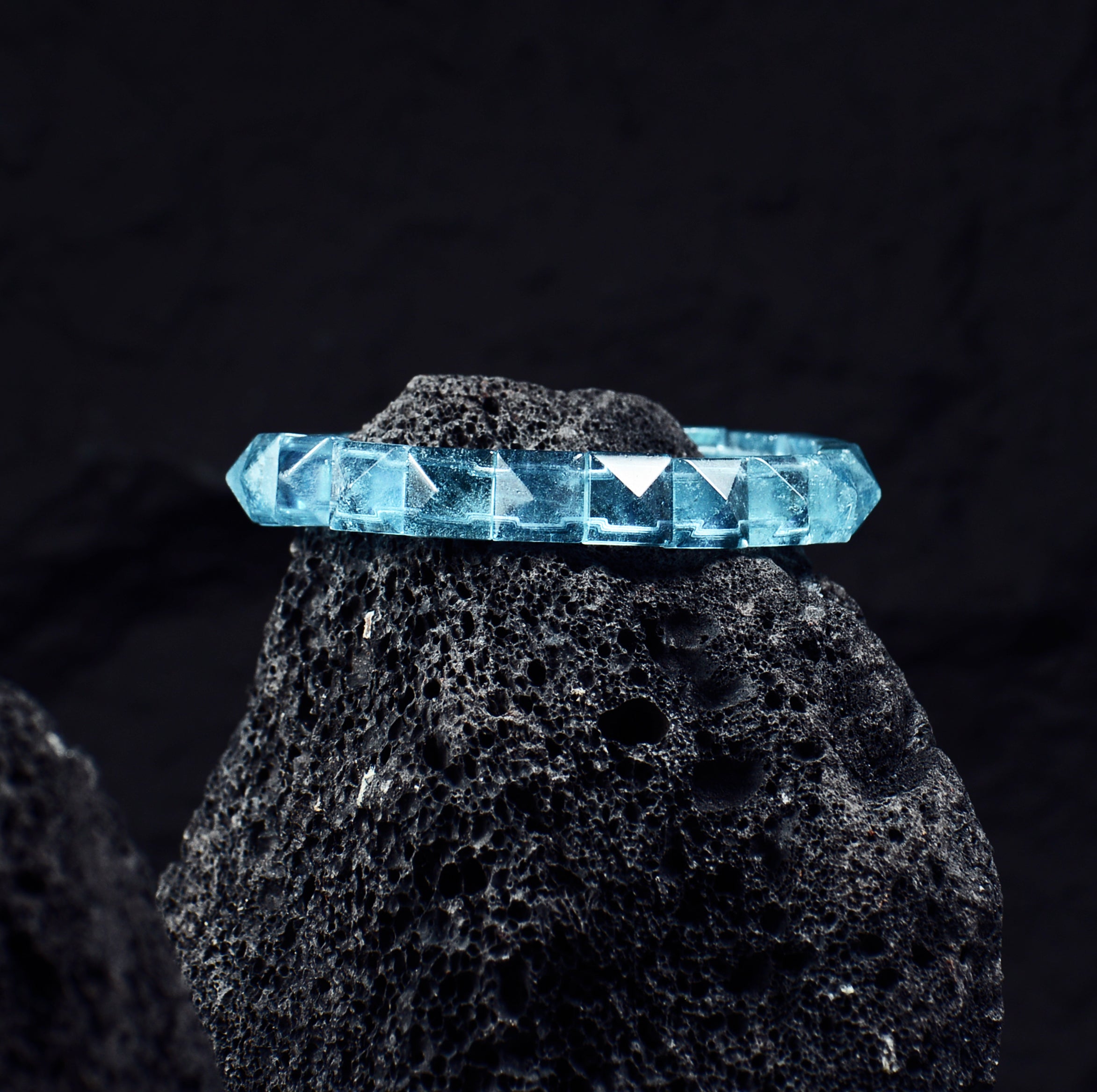Aquamarine Shou Pai - Collector's