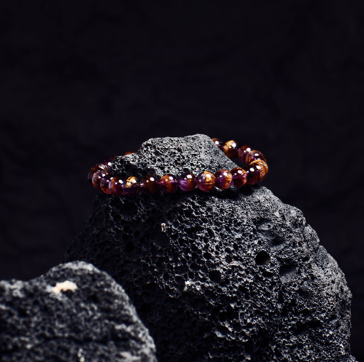 Auralite 23 (Purple Titanium Rutile) - Collector's
