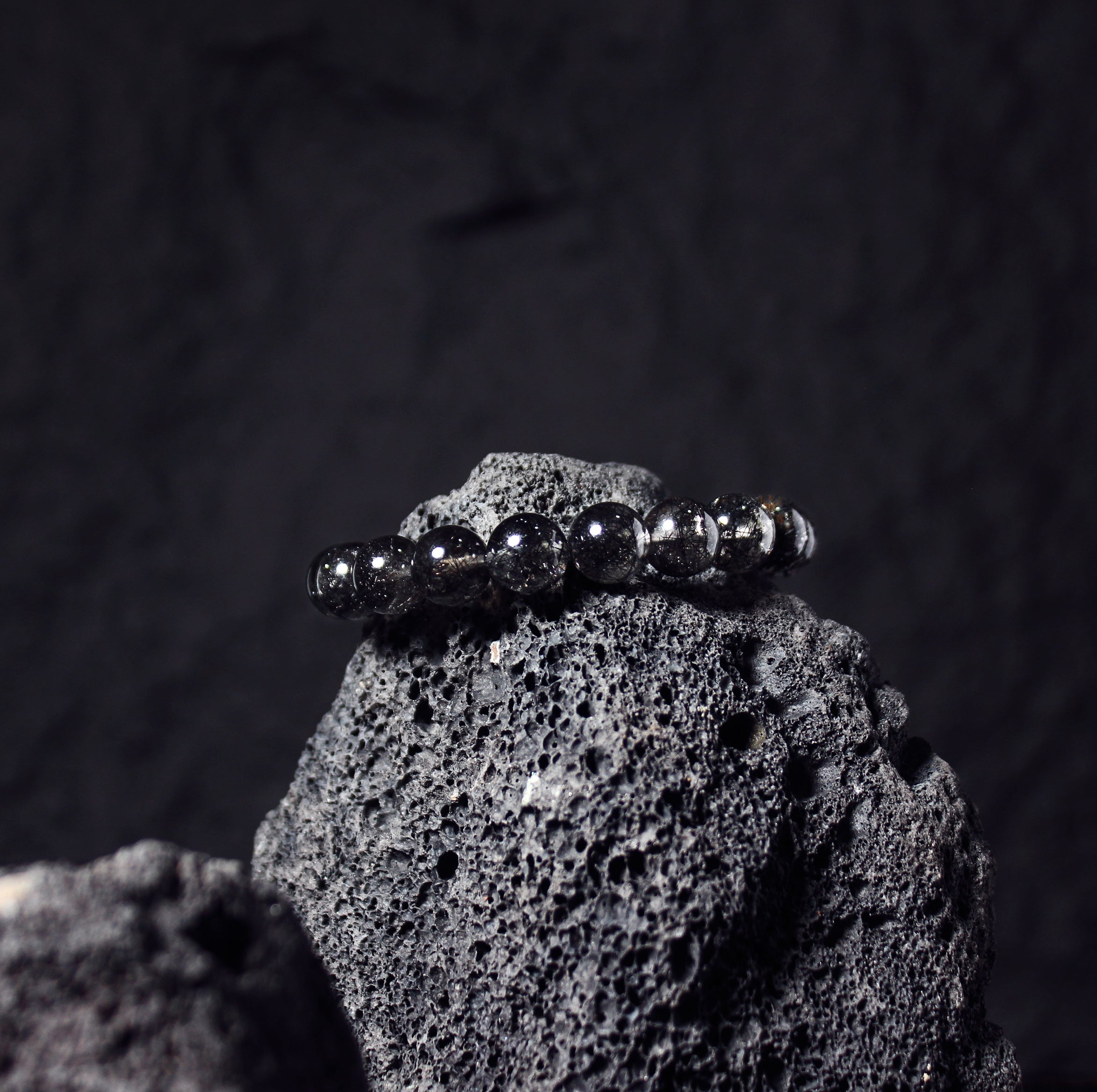 Black Rutilated Quartz - Elite Collector's