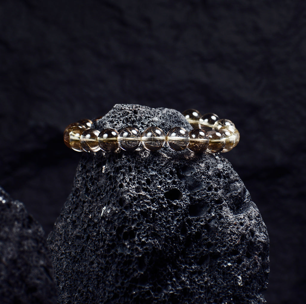 Gold Rutilated Quartz - Collector's