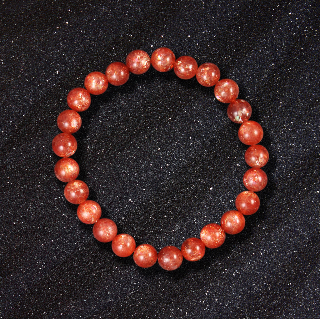 Auburn/Peach Gold Sunstone - Collector's