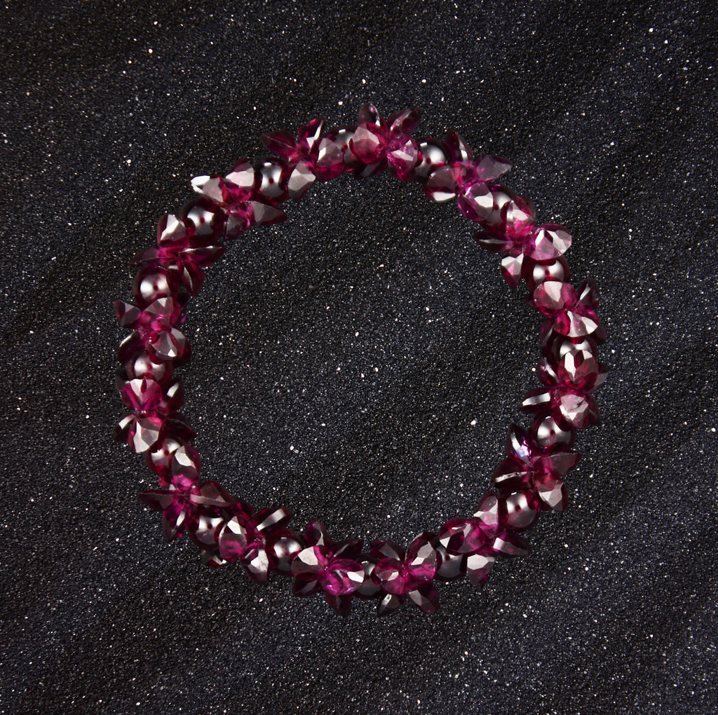 Rhodolite Garnet Flowers - Collector’s