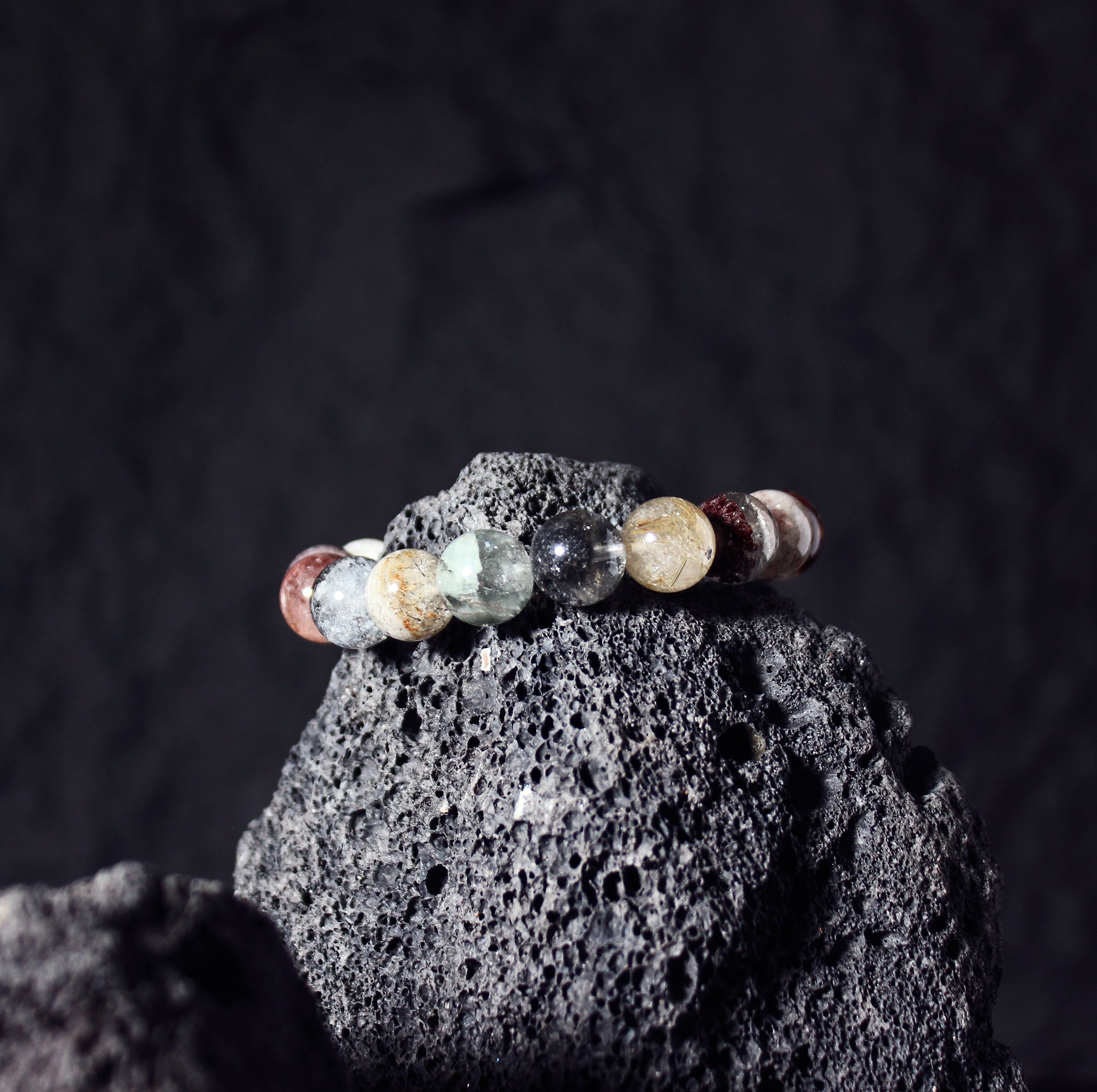 Phantom Rutilated Quartz