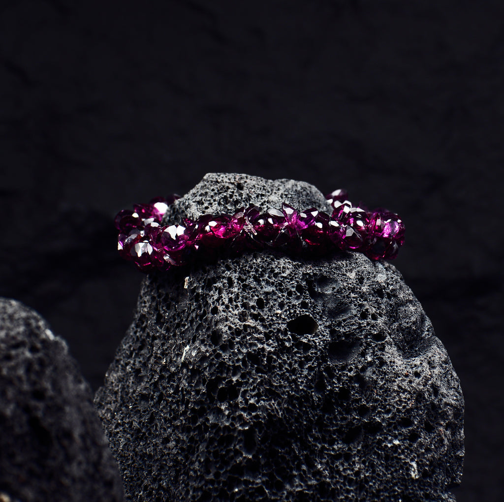 Rhodolite Garnet Flowers - Collector’s