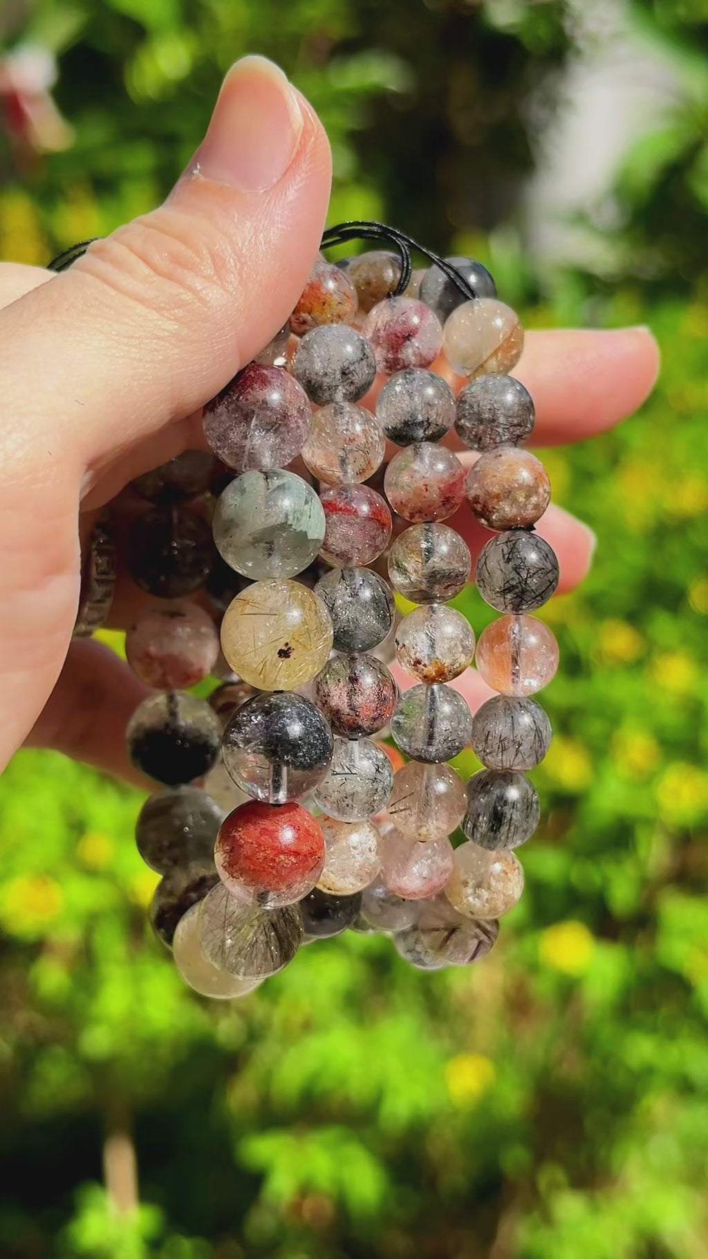 Phantom Rutilated Quartz