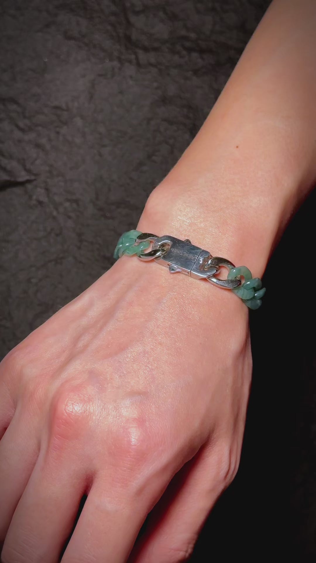 SJB002 Premium Grade A Cuban Jade Bracelet (11mm)